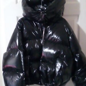 Michael Kors Black Puffer Coat